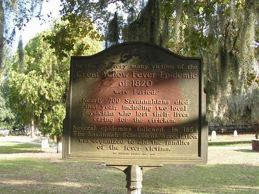 Great Yellow Fever Epidemic of 1820 2